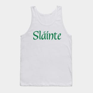 Sláinte on St Patricks Day Tank Top